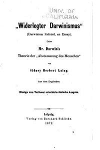 Widerlegter Darwinismus