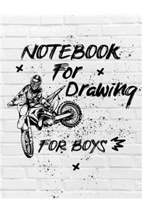 Notebook For Drawing For Boys