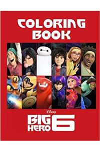 Disney Big Hero 6 Coloring Book