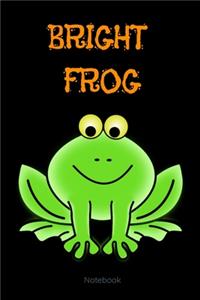 Bright Frog Composition Notebook
