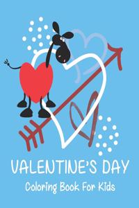 Valentine's Day coloring book for kids