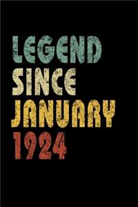 Legend Since January 1924