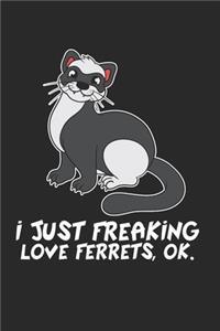 Frettchen Notizbuch
