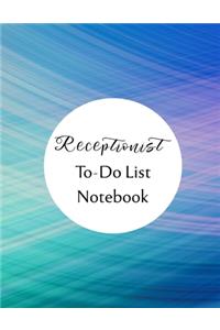 Receptionist To Do List Notebook