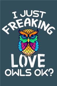 I just freaking love owls OK