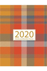 2020 Academic Planner Weekly And Monthly