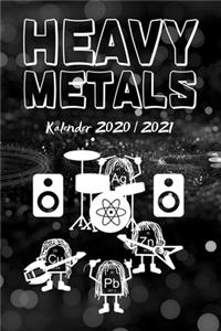 Heavy Metals Kalender 2020 2021
