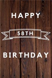 Happy 58th Birthday