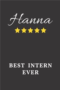 Hanna Best Intern Ever