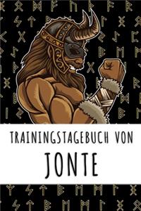 Trainingstagebuch von Jonte
