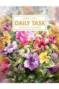 Daily Task List Planner