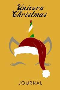 Unicorn Christmas Journal