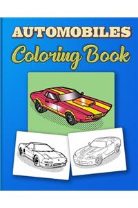 Automobiles Coloring Book