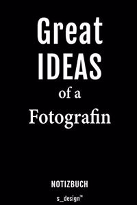 Notizbuch für Fotografen / Fotograf / Fotografin