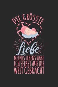 Die größte Liebe meines Lebens habe ich selbst auf die Welt gebracht: ANGST TAGEBUCH - Angsttagebuch - Notizbuch mit 100 gepunktete Seiten für alle Notizen, Listen, Termine, Fortschritte, ... und alles was einem sonst 