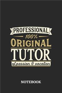 Professional Original Tutor Notebook of Passion and Vocation