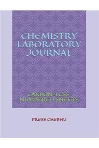 Chemistry Laboratory Journal