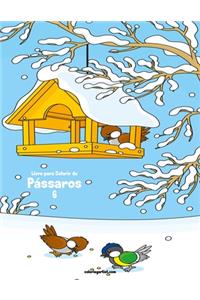 Livro para Colorir de Pássaros 6