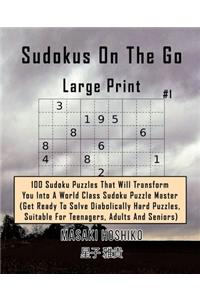 Sudokus On The Go - Large Print #1