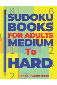 Sudoku Books For Adults Medium To Hard