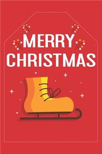 Christmas & Holiday Notebook - Blank Lined Journal Notebook for Writing Notes