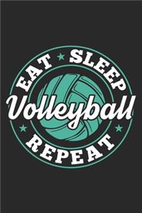 Eat Sleep Volleyball Repeat