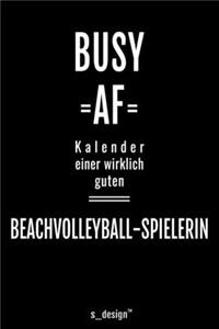 Kalender für Beachvolleyball-Spieler / Beachvolleyball-Spielerin