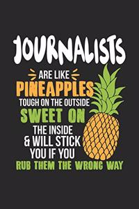 Journalists Are Like Pineapples. Tough On The Outside Sweet On The Inside