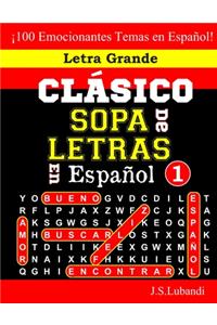 CLÁSICO SOPA De LETRAS En Español; 1