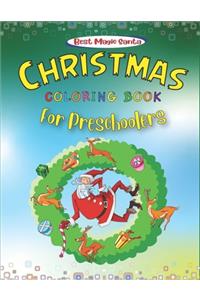 Best magic Santa Christmas coloring books for Preschoolers