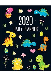 Dinosaur Daily Planner 2020