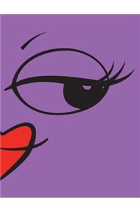 Lipstick - Smile Face Notebook