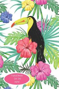 Tropical Breeze Dot Grid Journal