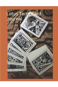 Lotus Tarot Card Journal