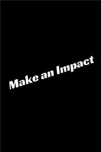 Make an Impact Notebook