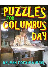 Puzzles for Columbus Day: 133 Large Print Themed Word Search Puzzles