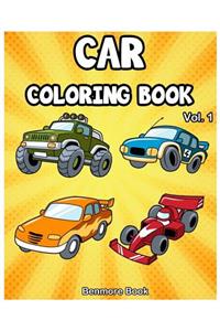 Car Coloring Book
