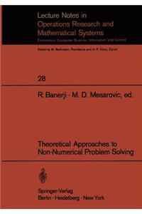 Theoretical Approaches to Non-Numerical Problem Solving