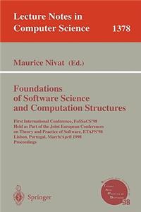 Foundations of Software Science and Computation Structures