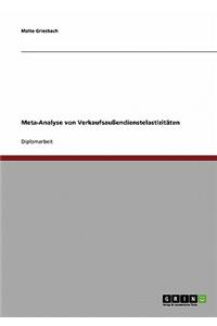 Meta-Analyse Von Verkaufsauendienstelastizitaten