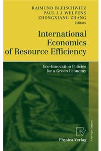 International Economics of Resource Efficiency