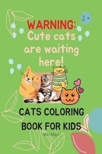 Cats Coloring Book For Kids