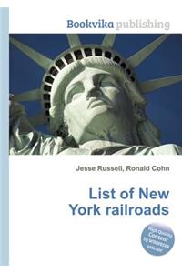 List of New York Railroads