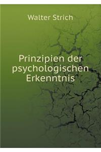 Prinzipien Der Psychologischen Erkenntnis