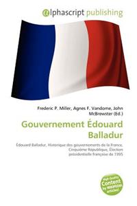 Gouvernement Douard Balladur