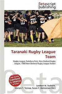 Taranaki Rugby League Team