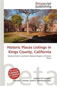 Historic Places Listings in Kings County, California