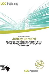 Jeffrey Bernard