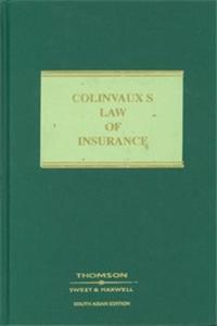 Colinvaux Law of Insurance, 8/e