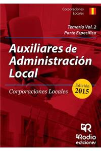 Auxiliares de Administracion Local